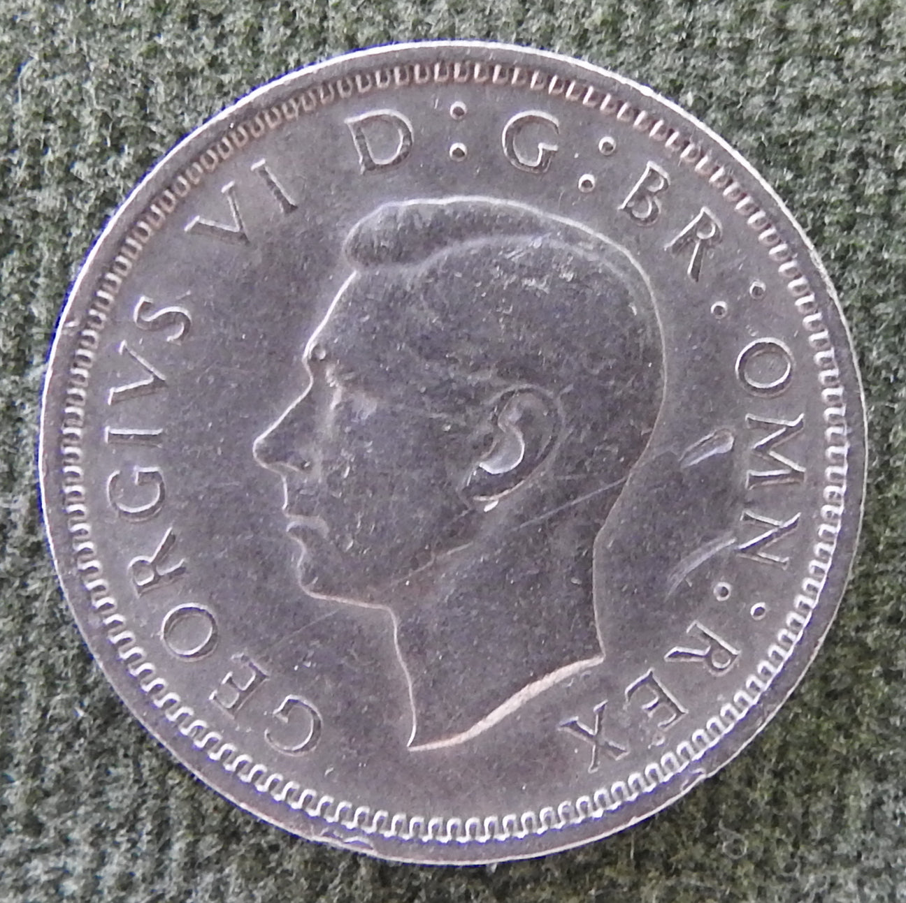 GB British UK English 1950 Sixpence King George VI Coin