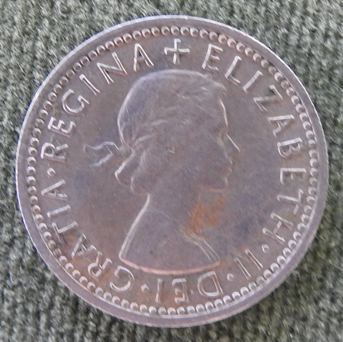 GB British UK English 1963 Sixpence Queen Elizabeth II Coin