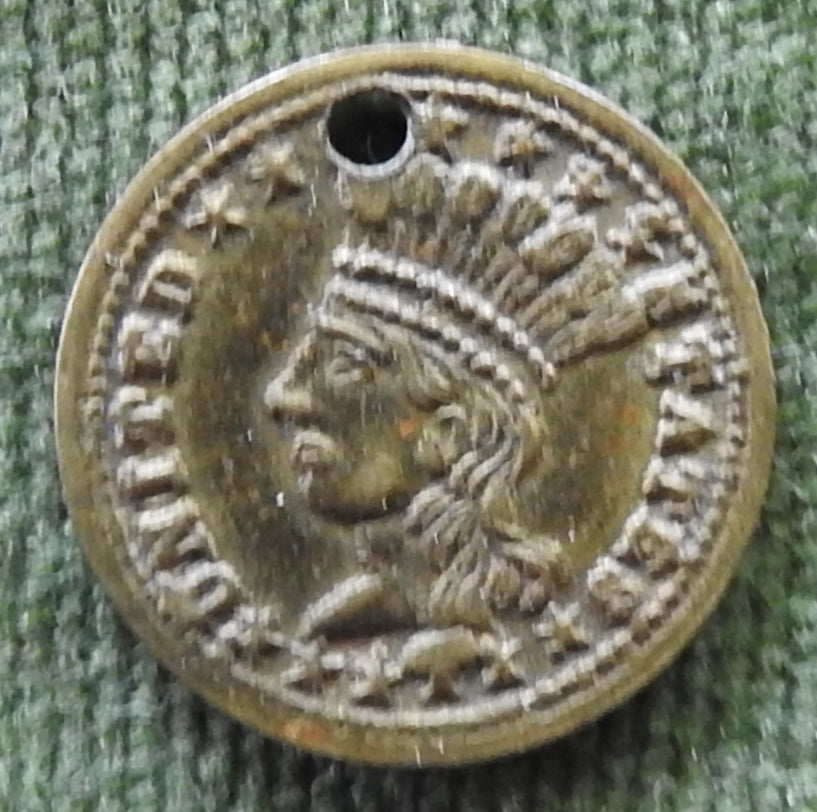USA July 1868 Patriotic Civil War Token