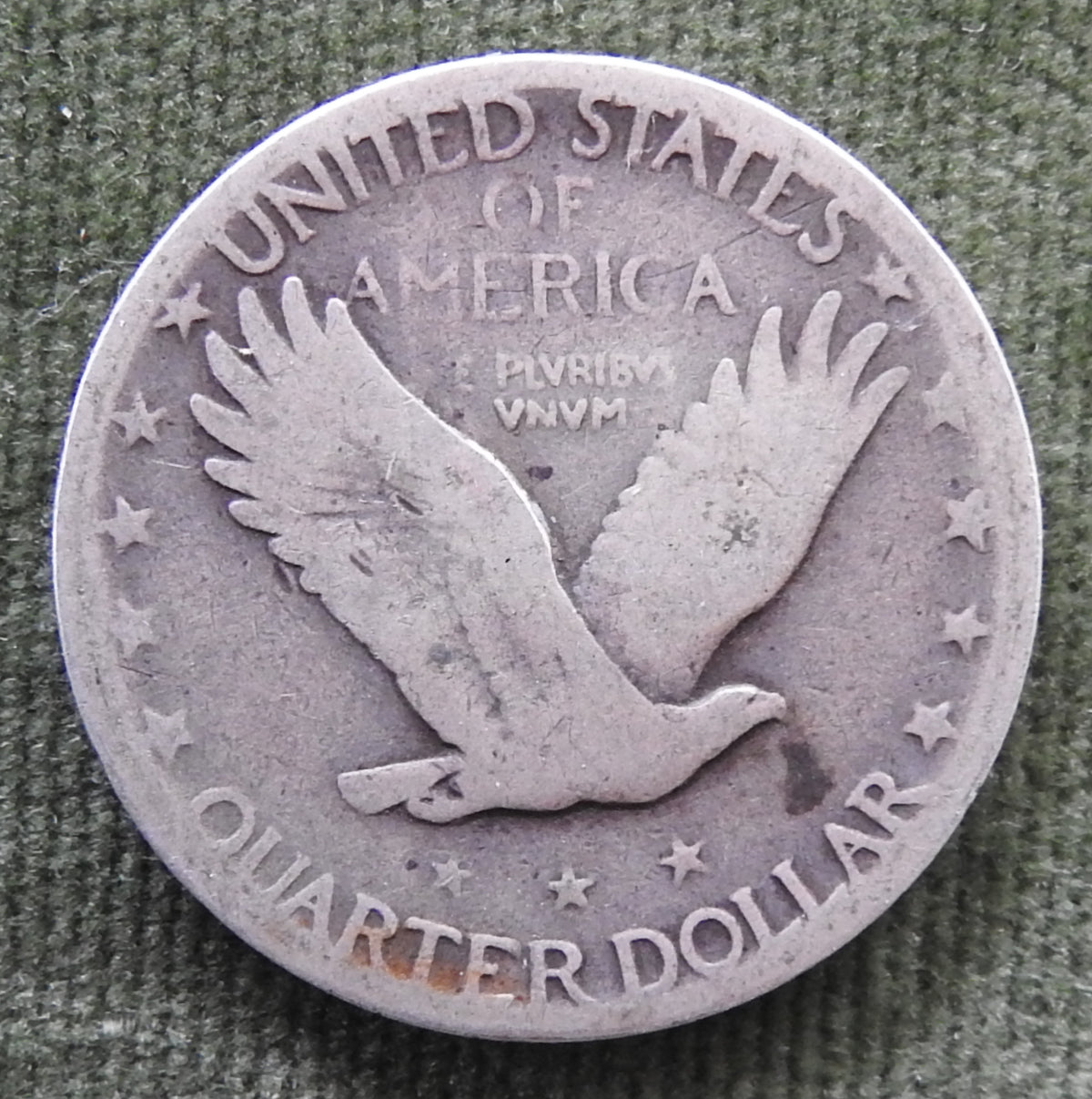 USA American 1917-1930 Quarter Liberty Standing Coin