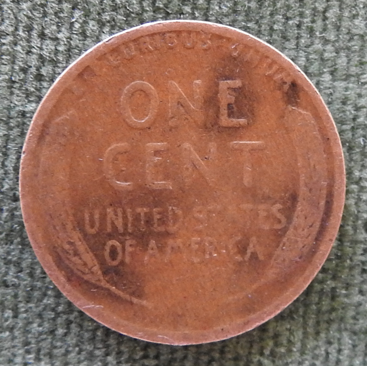 USA American 1927 1 Cent Wheat Lincoln Coin