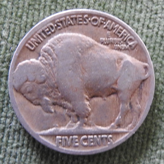USA American 1927 Buffalo Nickel Coin