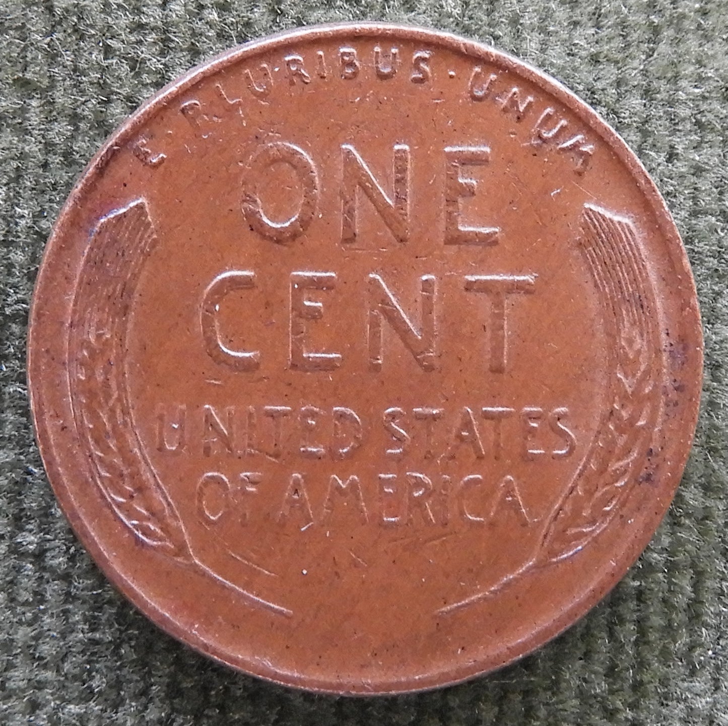USA American 1946 1 Cent Lincon Wheat Coin - Grades as Fine