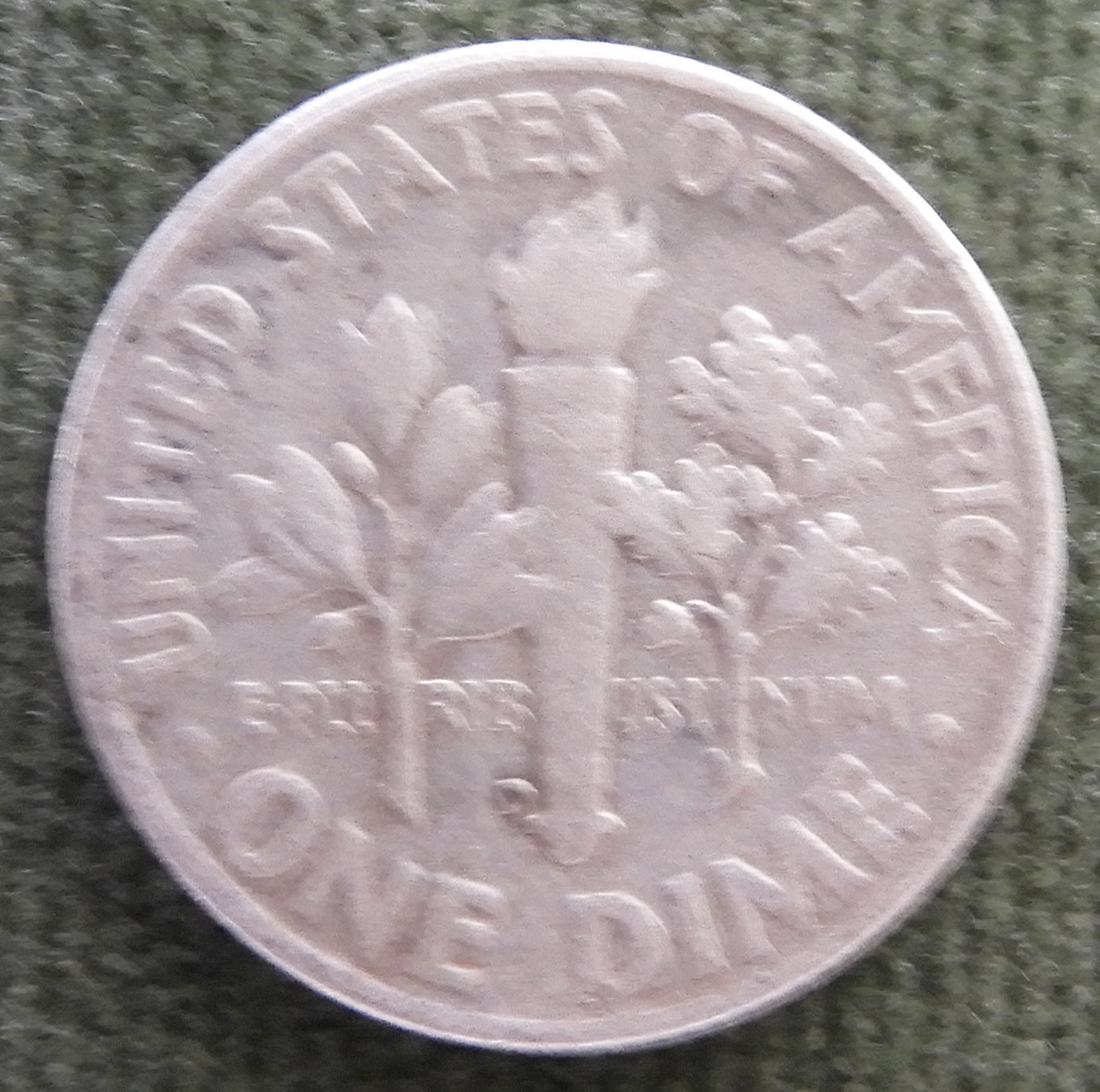 USA American 1952 D Dime Roosevelt Coin - Circulated