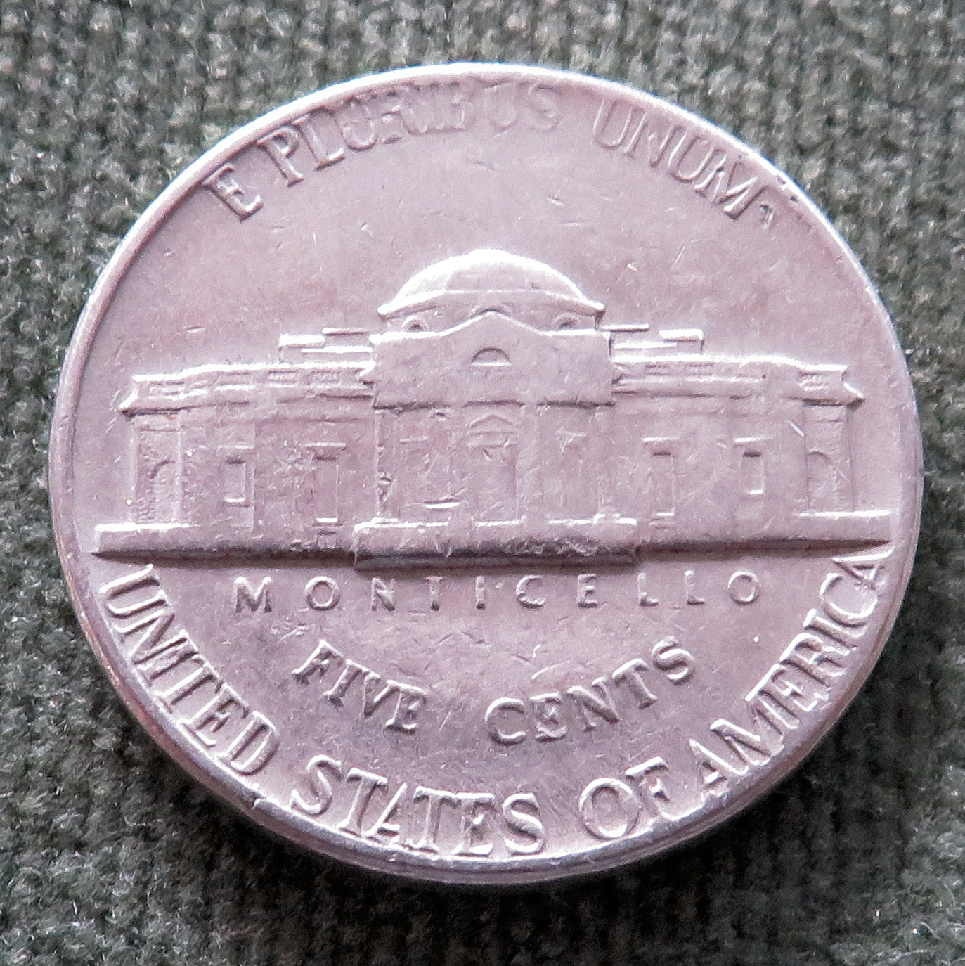 USA American 1971 D Nickel Jefferson Coin - Circulated