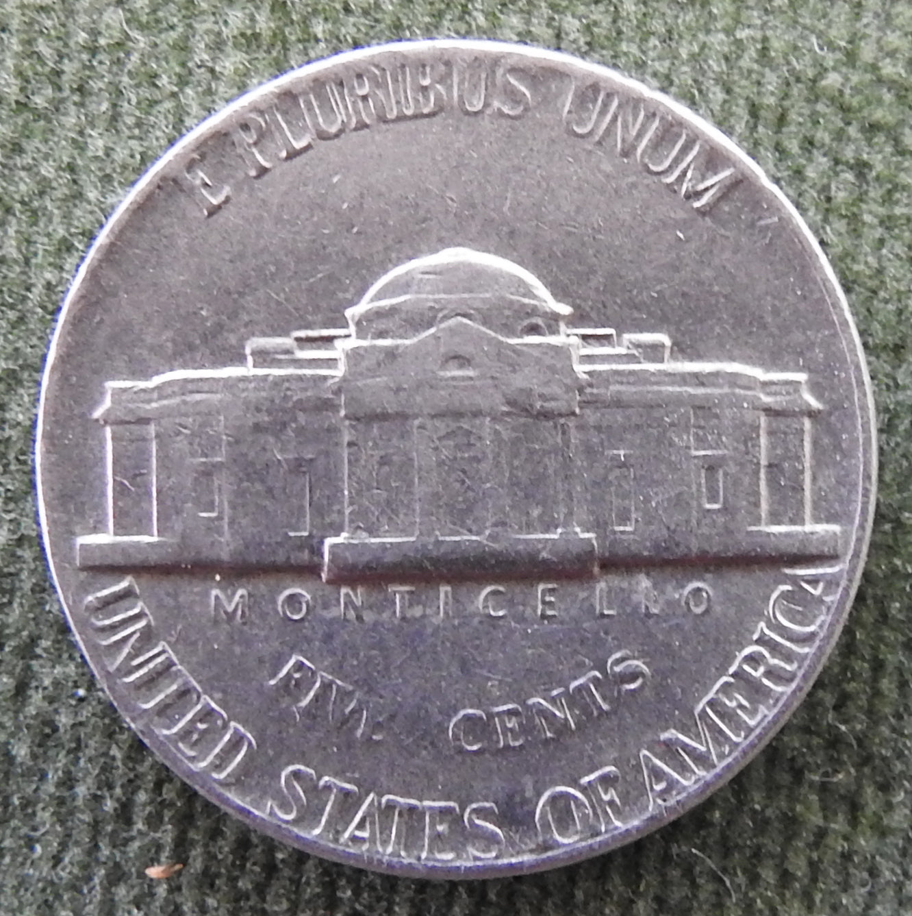 USA American 1973 Nickel Jefferson Coin - Circulated