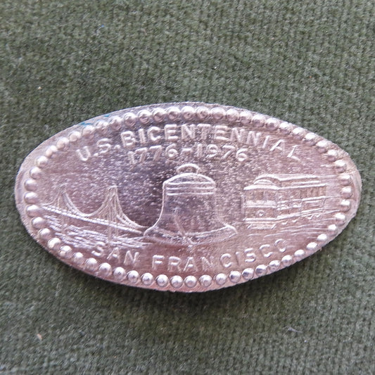 USA America 1976 Bicentenary Of San Francisco Token - Nickel