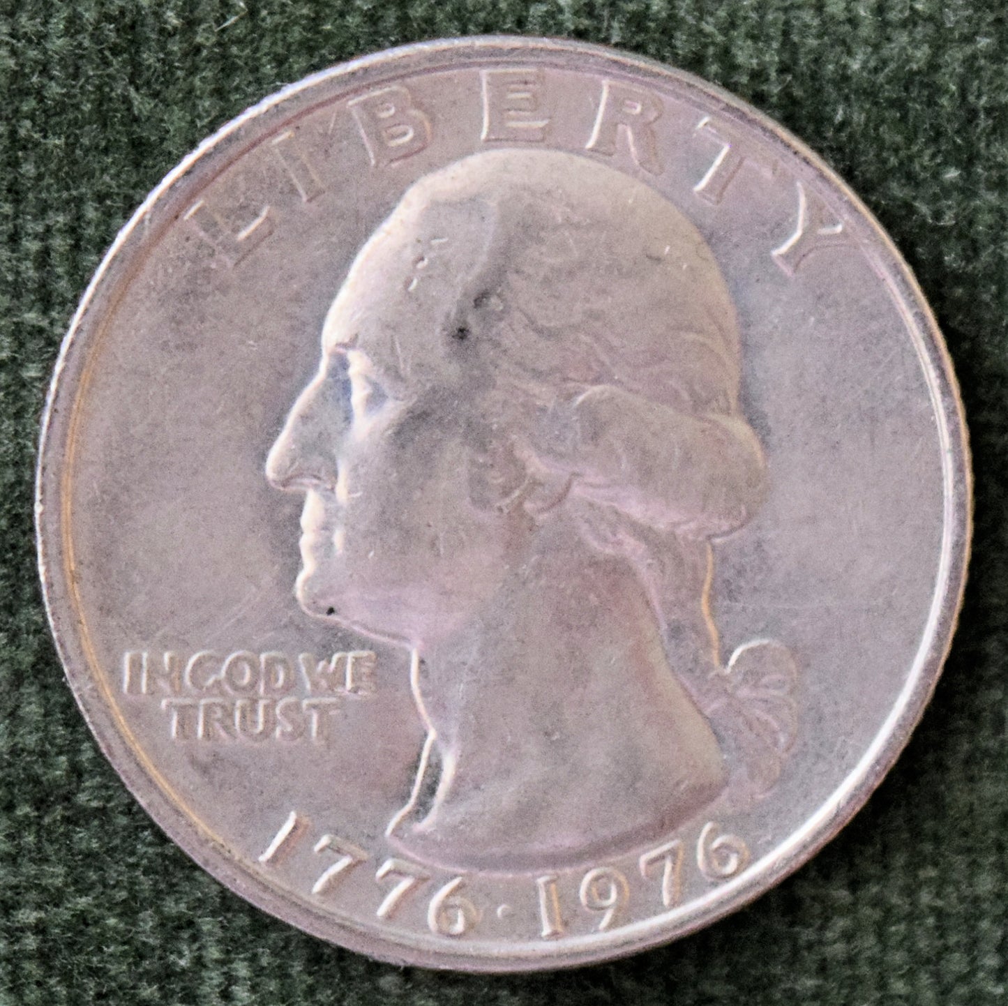 USA American 1976 Quarter Washington Coin - Circulated