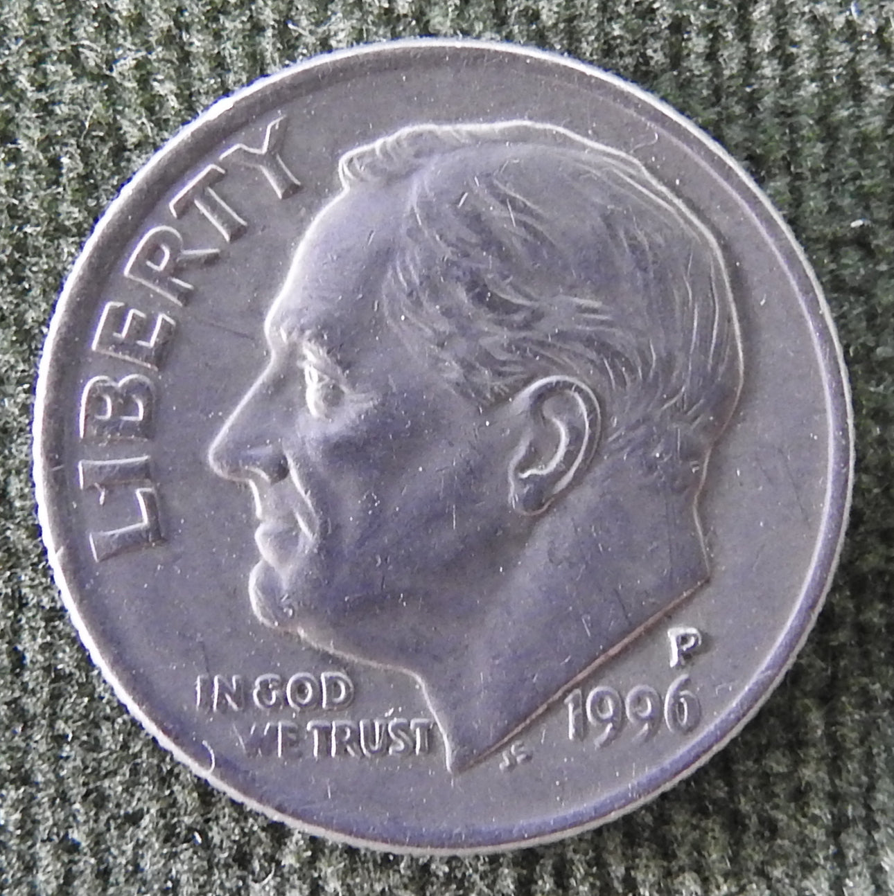USA American 1996 P Dime Roosevelt Coin - Circulated