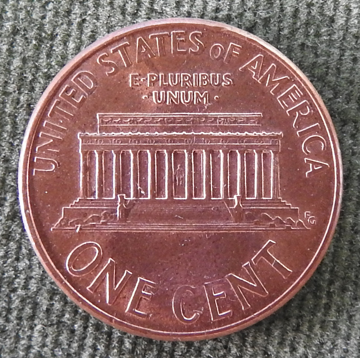 USA American 1998 D 1 Cent Lincoln Monument Coin - Circulated