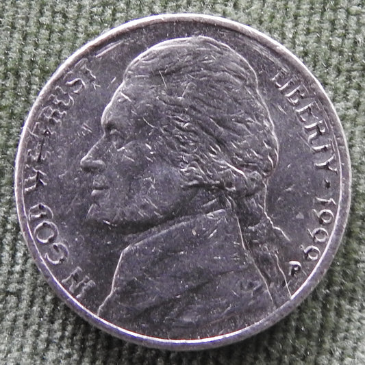 USA American 1999 P Nickel Jefferson Coin