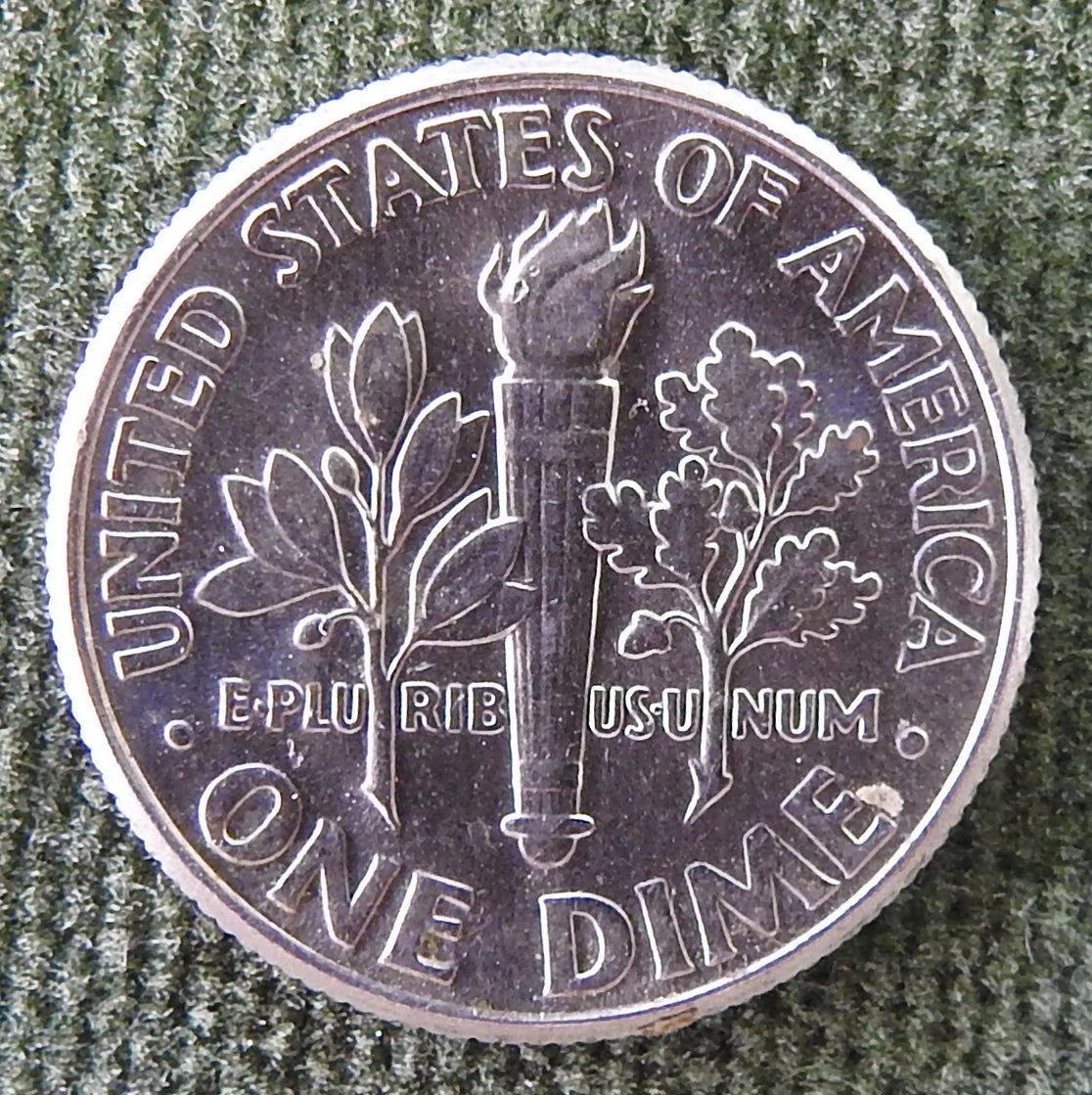 USA American 2002 D Dime Roosevelt Coin - Circulated