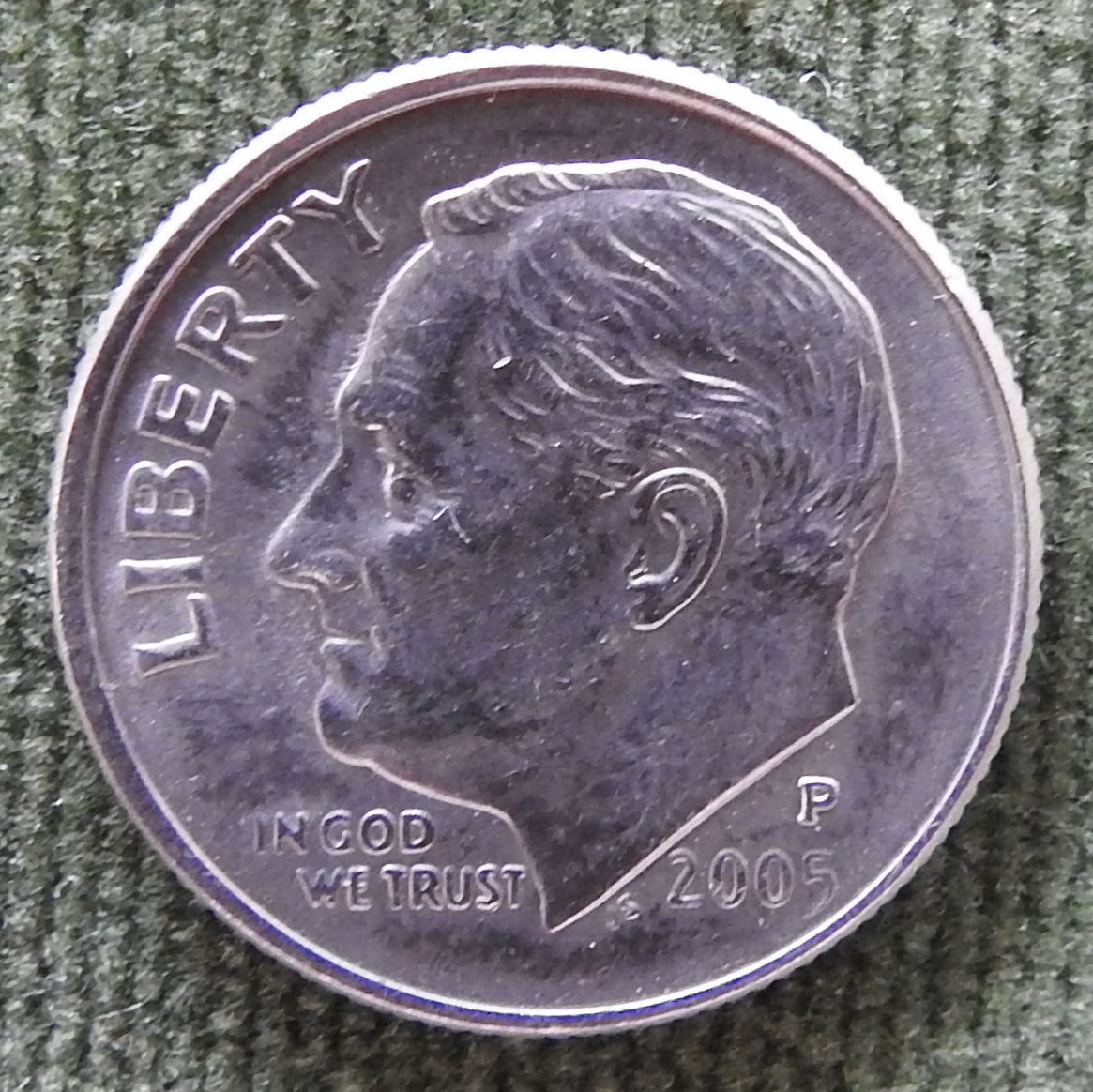 USA American 2005 P Dime Roosevelt Coin