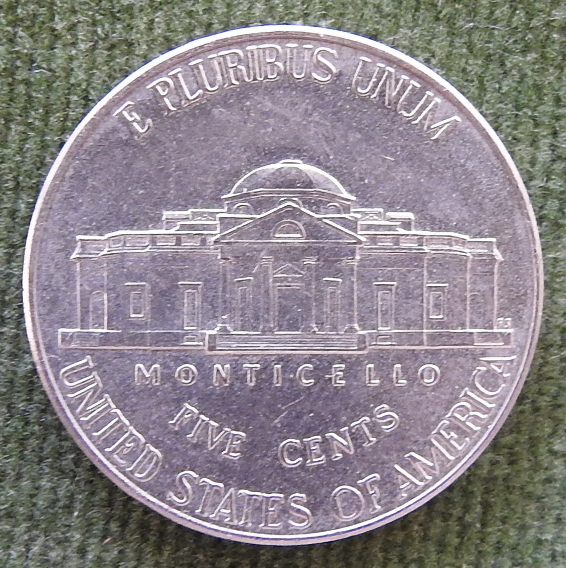 USA American 2013 D Nickel Jefferson Coin