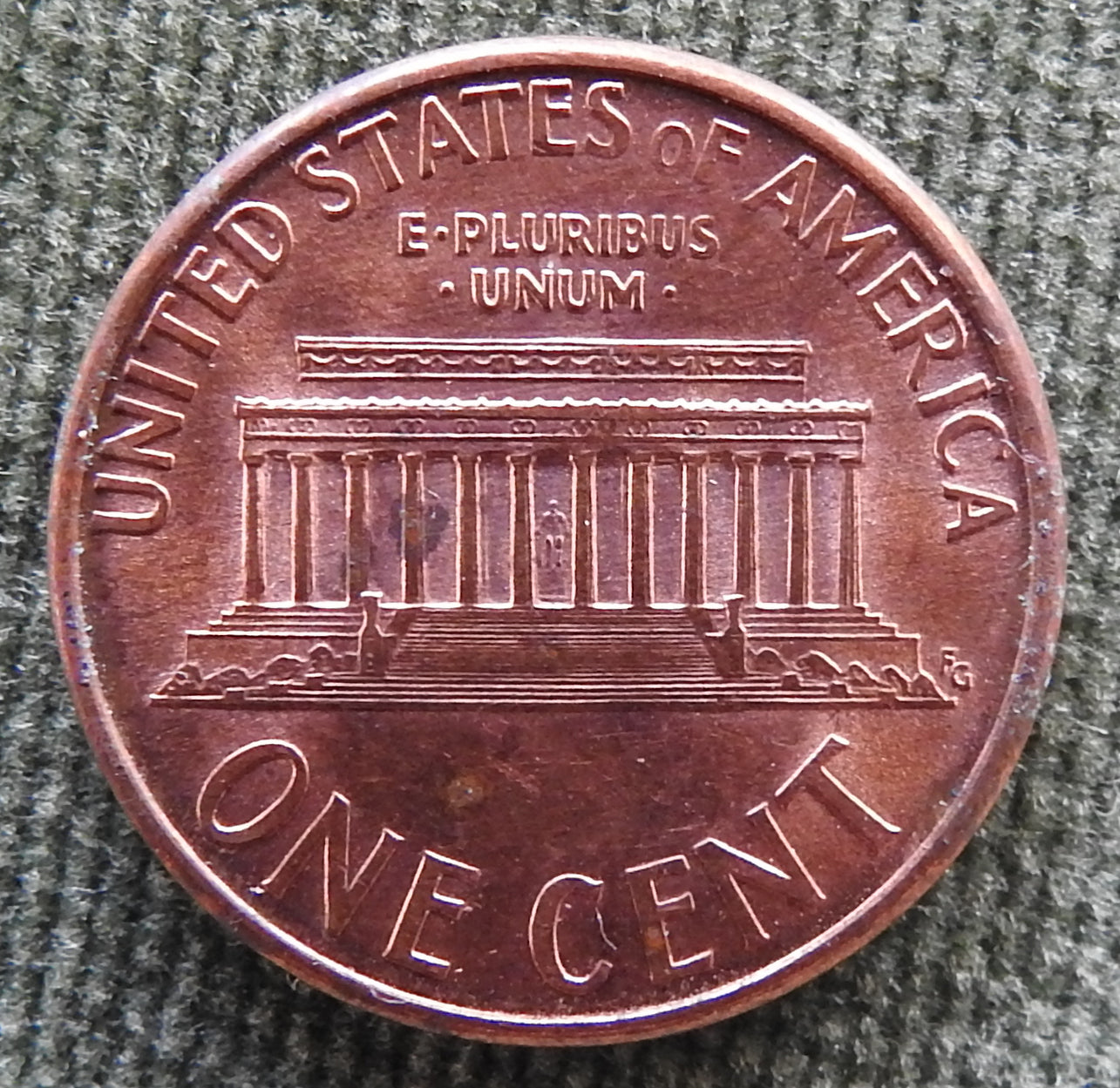 USA American 1995 D 1 Cent Lincoln Monument Coin - Circulated