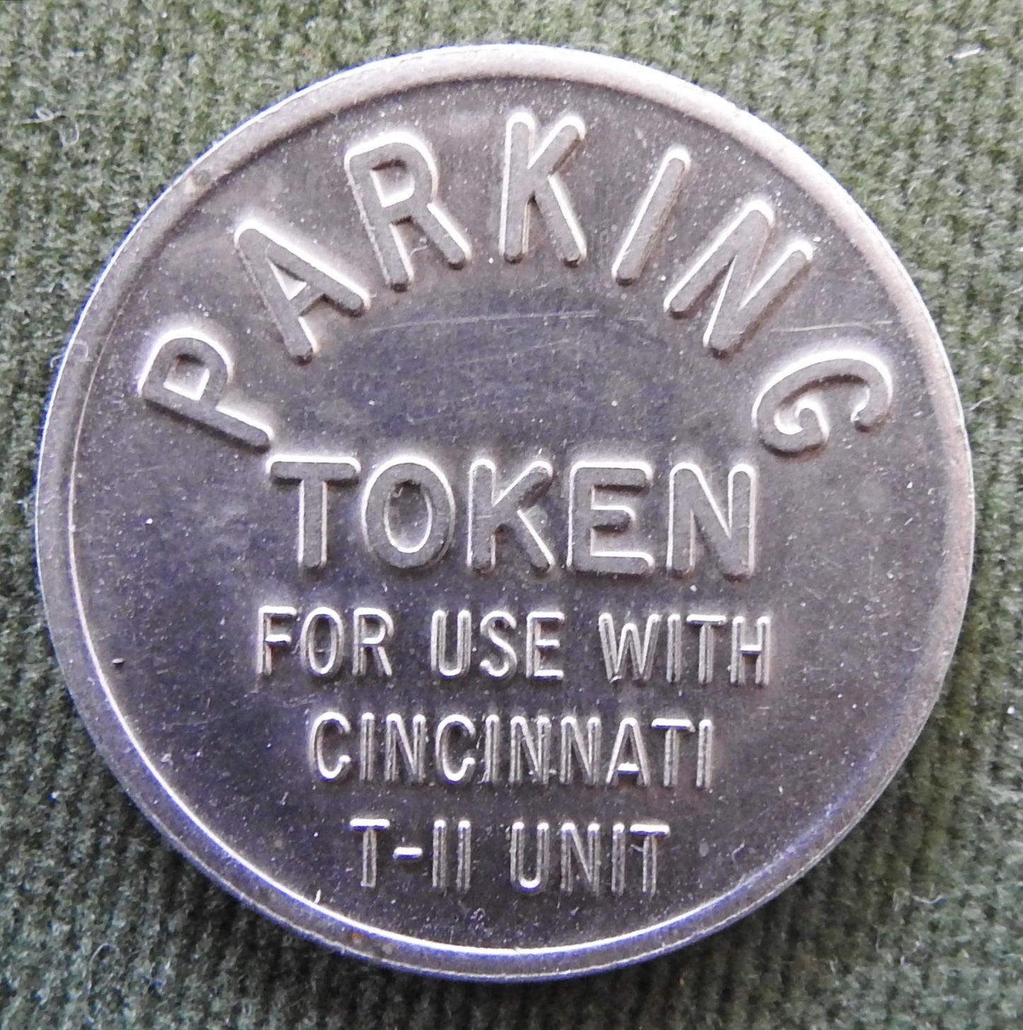 USA America Cincinnati Parking T-II Unit Token