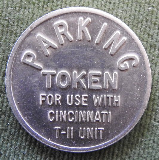 USA America Cincinnati Parking T-II Unit Token