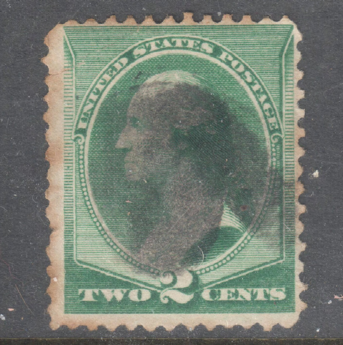 USA America 1887 2c Green George Washington Stamp - Cancelled