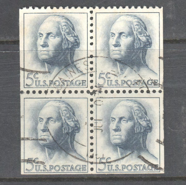 USA America 1963 5c George Washington Stamps & Variants - Cancelled