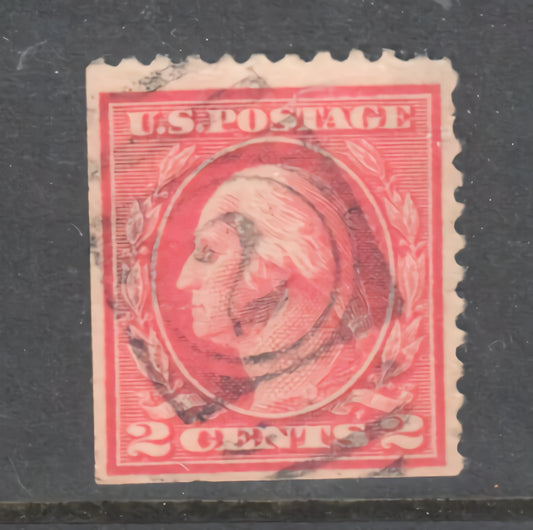 USA America 1920 2c Carmine George Washington Stamp - Cancelled