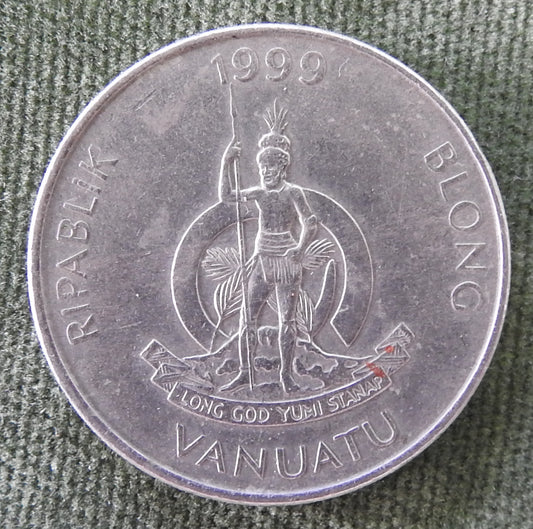 Vanuatu 1999 20 Vatu Coconut Crab Coin