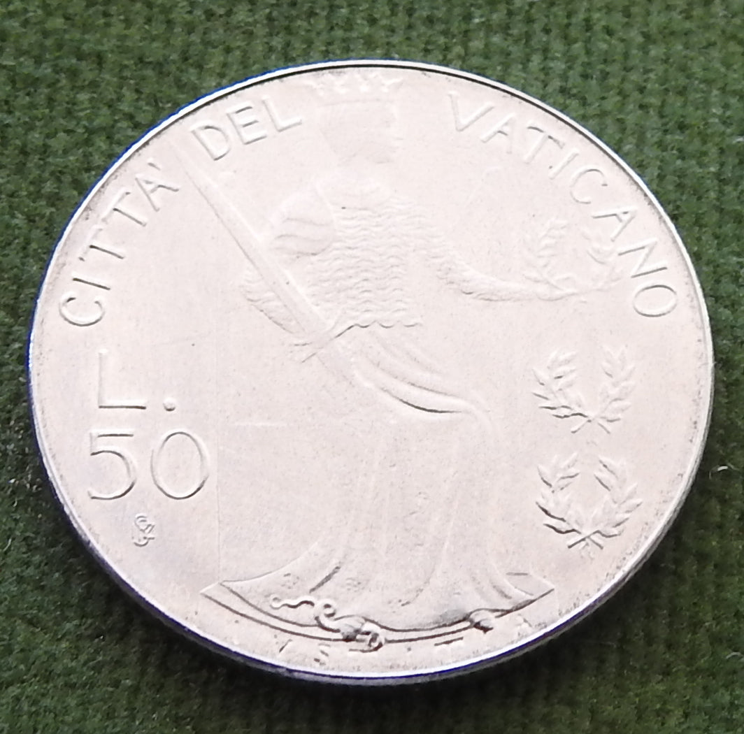 Vatican 1979 AI 50 Lira John Paul II Vatican Coin