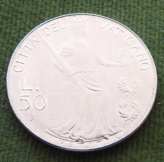 Vatican 1979 AI 50 Lira John Paul II Vatican Coin