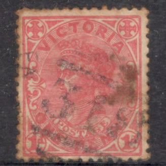 Victoria 1905 - 1907 1d 1 Pence Dull Red Queen Victoria Stamp