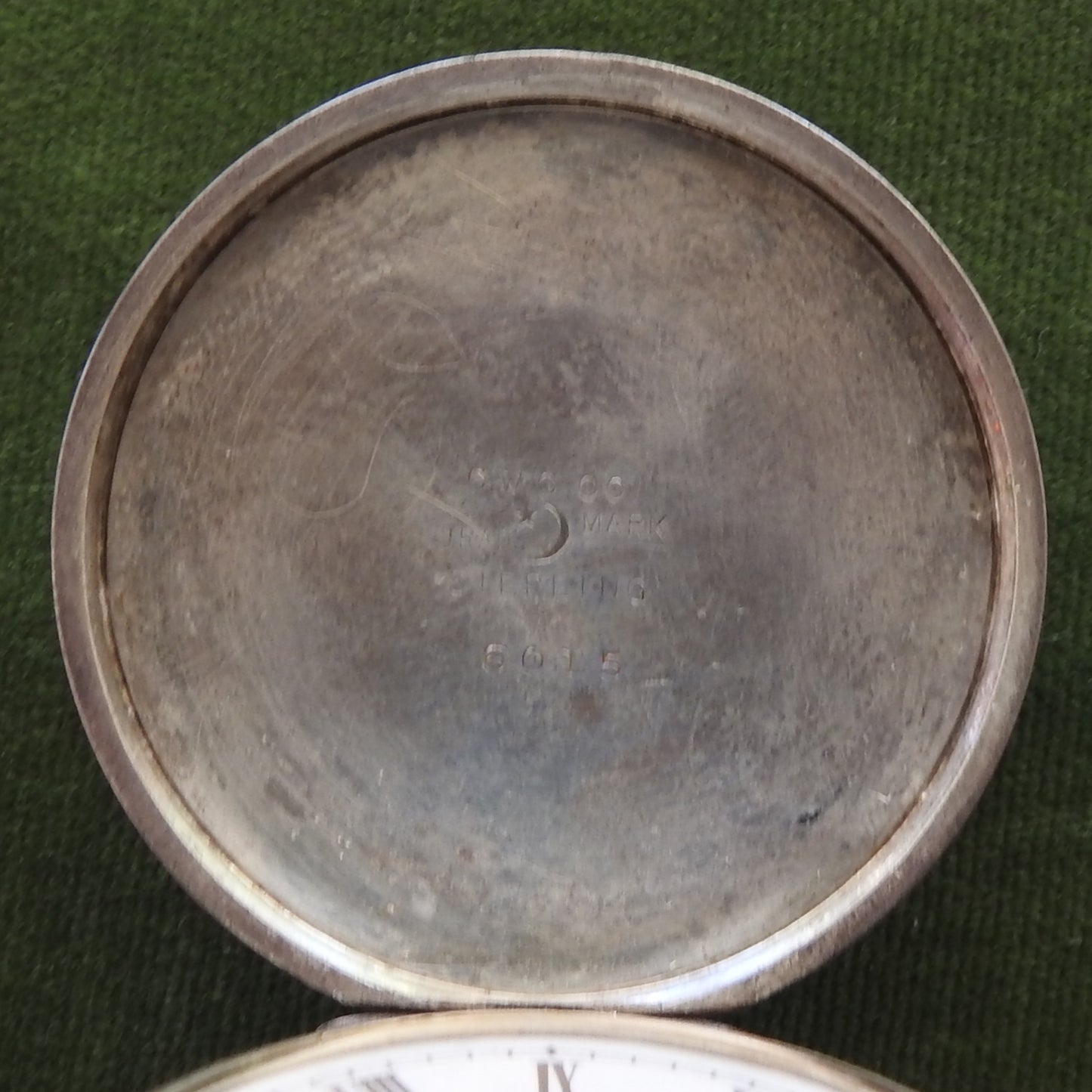 Waltham A.W.W.Co. 925 Full Hunter Sterling Silver Pocket Watch (Slimline)