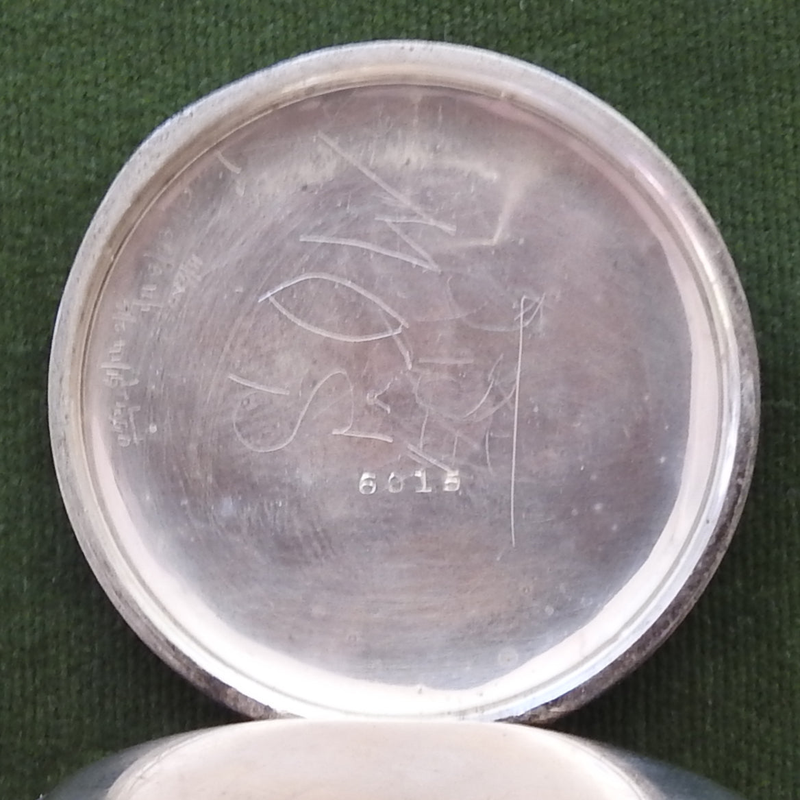Waltham A.W.W.Co. 925 Full Hunter Sterling Silver Pocket Watch (Slimline)