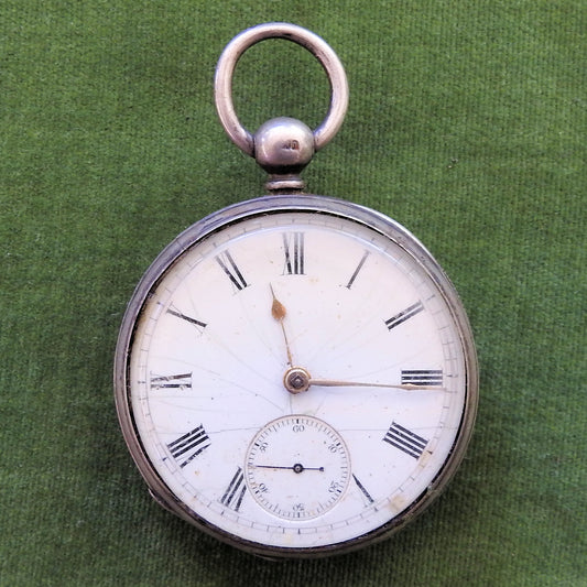 Waltham Open Faced Pocket Watch By William Ellery 1877