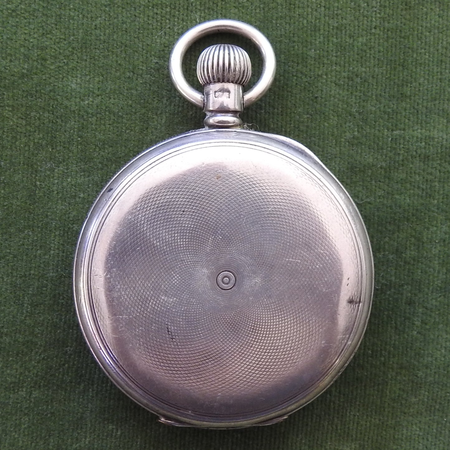 Waltham 925 Full Hunter Sterling Silver Pocket Watch 1906