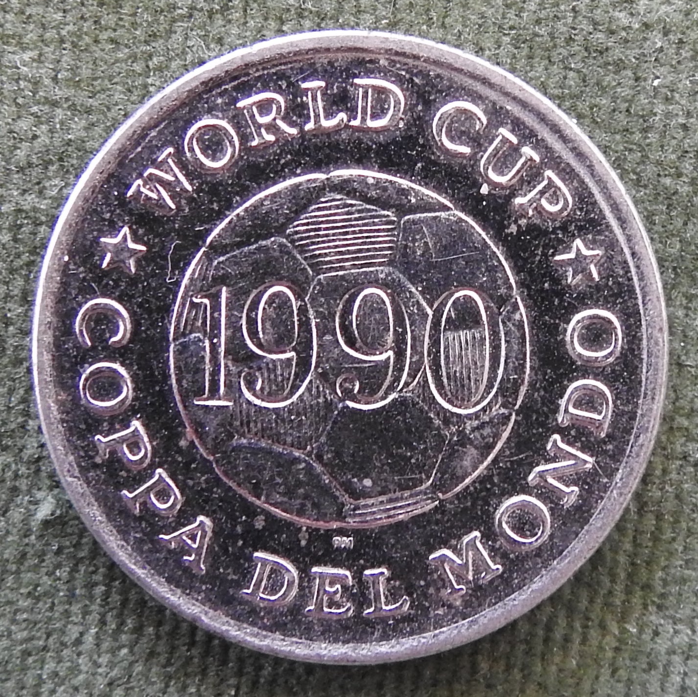Australia 1990 Brazil World Cup Coppa Del Mondo Token