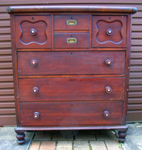 Australian cedar 7 drawer chest