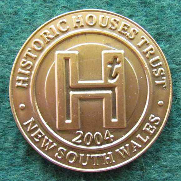 Australian 2004 New South Wales Historic Houses Trust Medallion - Sydney Mint 1855 - 1926