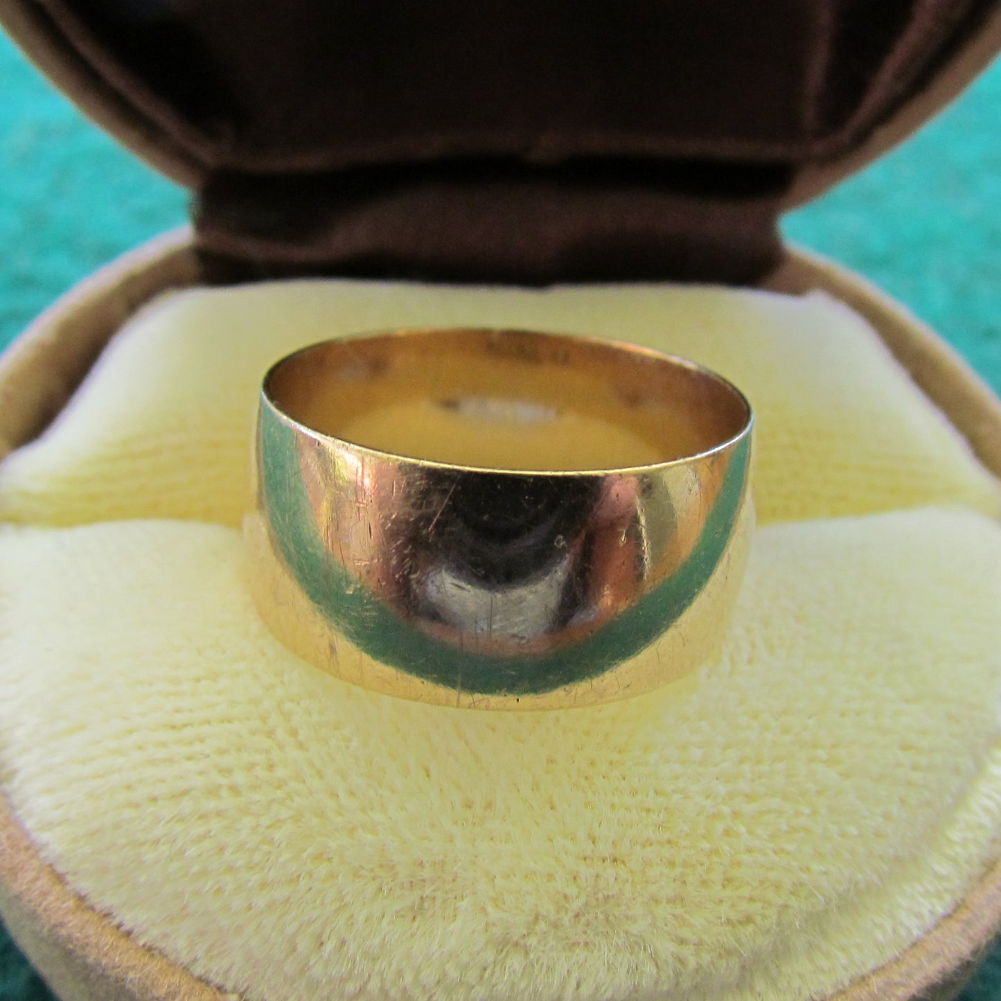9ct Gold Wide Band Wedding Ring