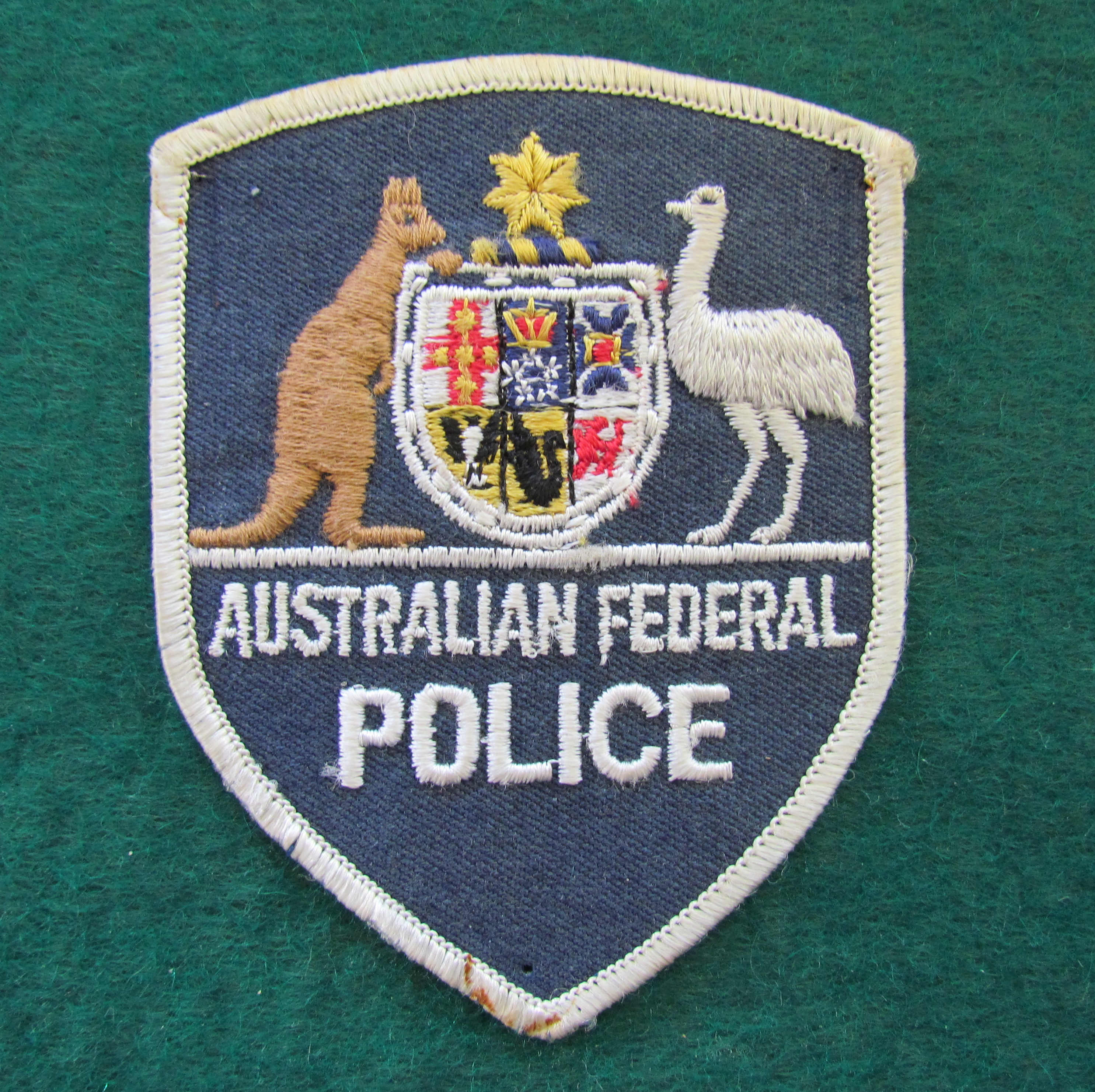 Australian Federal Police AFP Shoulder Patch – Gumnut Antiques
