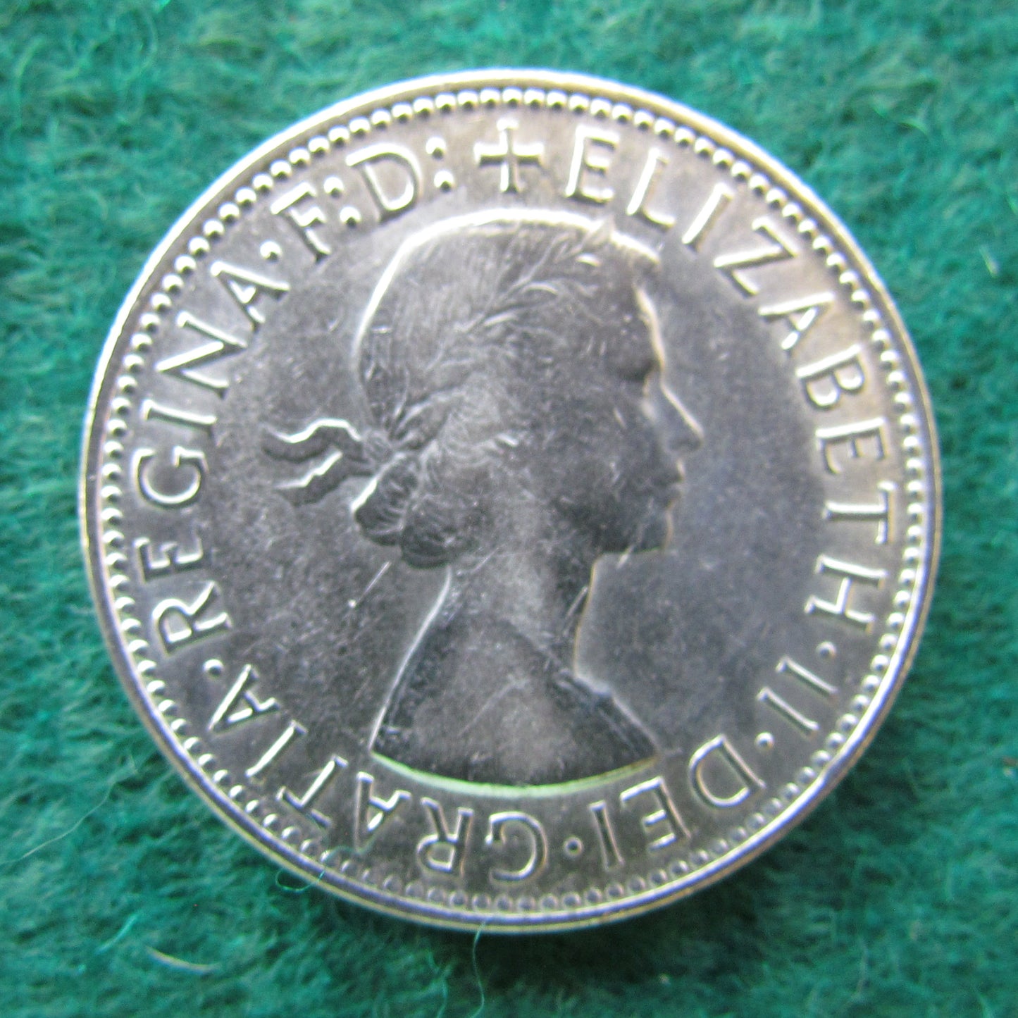 Australian 1963 2/- Florin Queen Elizabeth II Coin - Circulated Variant