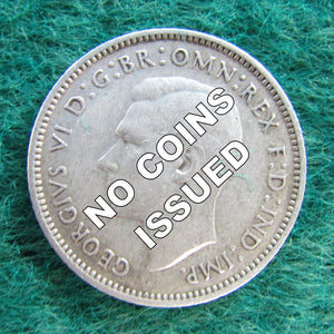Australian 1937 Sixpence King George VI Coin