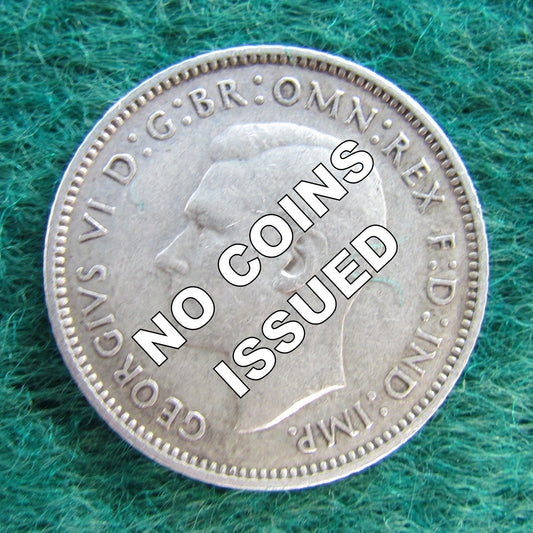 Australian 1947 6d Sixpence King George VI Coin