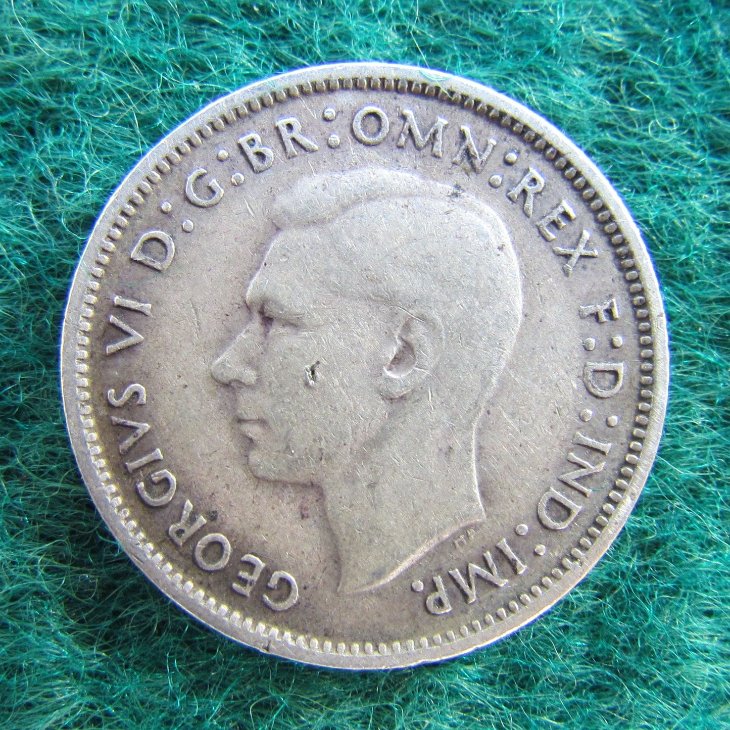Australian 1940 6d Sixpence King George VI Coin - Circulated