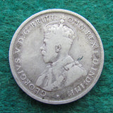Australian 1919 M Florin King George V Coin - Circulated