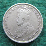 Australian 1934 Florin King George V Coin - Circulated