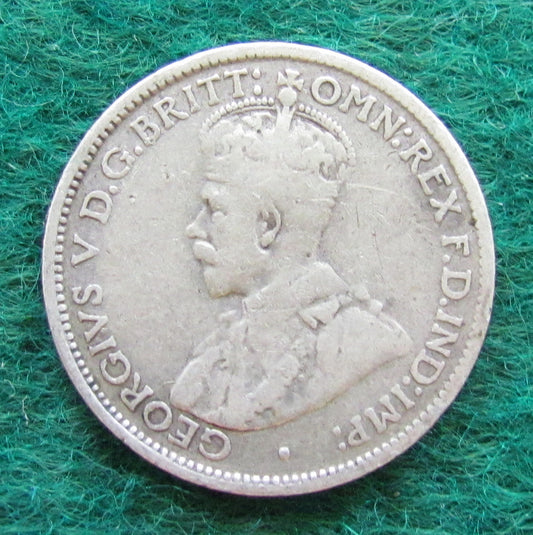 Australian 1936 6d Sixpence King George V Coin - Circulated