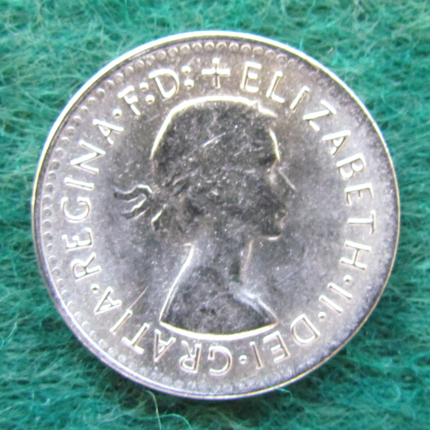 Australian 1961 3d Three Pence Queen Elizabeth II Coin Circulated