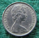 Australian 1966 5 Cent Queen Elizabeth II Coin - Circulated