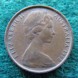 Australian 1968 2 Cent Queen Elizabeth II Coin