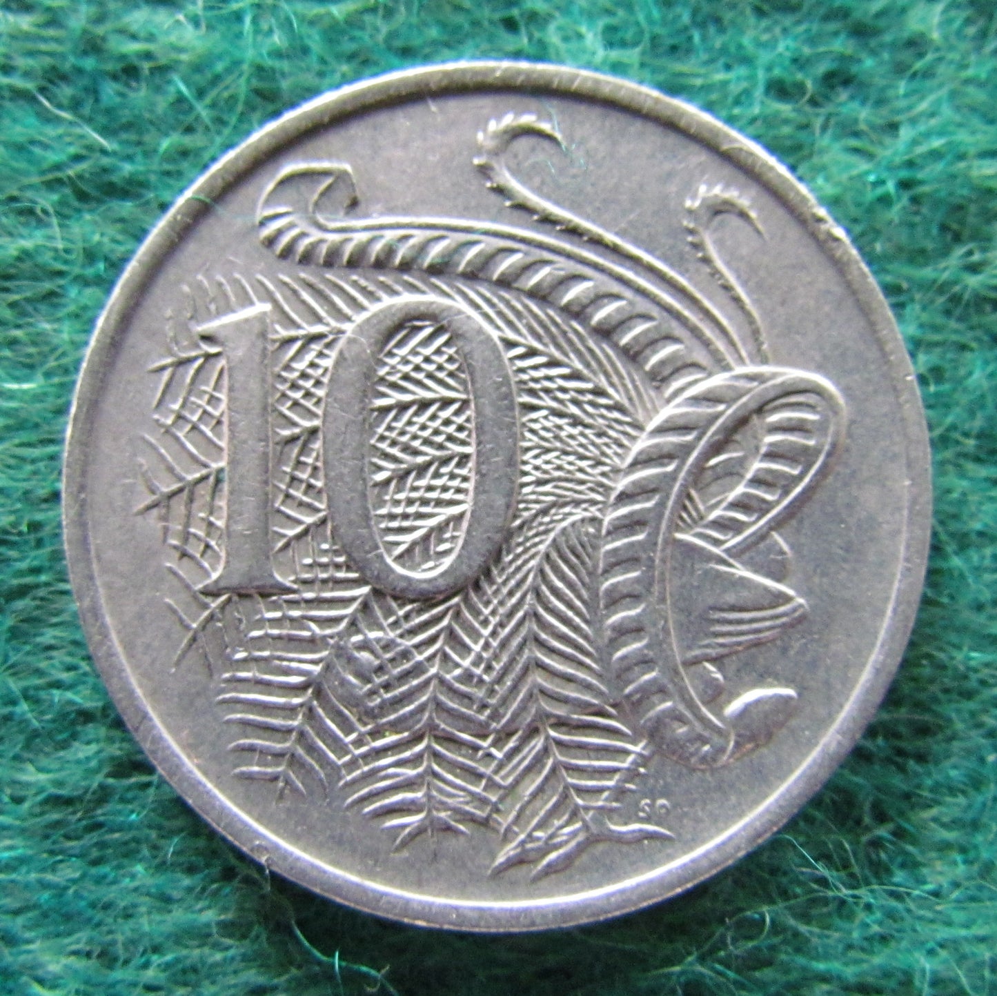 Australian 1971 10 Cent Queen Elizabeth II Coin - Circulated