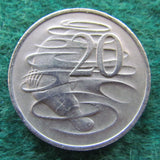 Australian 1971 20 Cent Queen Elizabeth Coin - Circulated