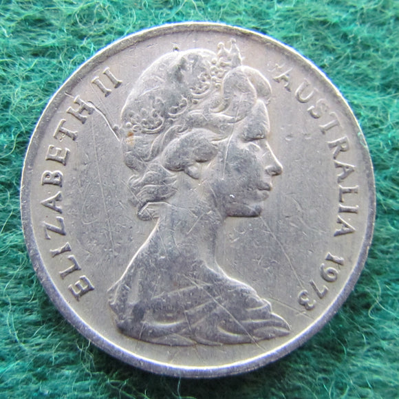 Australian 1973 10 Cent Queen Elizabeth II Coin - Circulated